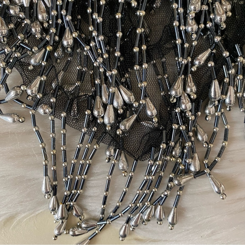 Vintage Beaded Shawl - Picture 7 of 7